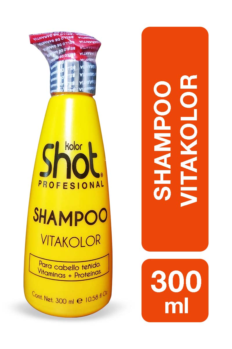 Shampoo VitaKolor Protector De Color Para Cabello Teñido Kolor Shot 300ml