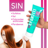 Shampoo Sin Sal Sin Parabenos Para Cabello estresado Nefertiti 250ml
