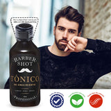 TONICO Bergamota Crecimiento Barba Cabello Barber Shot
