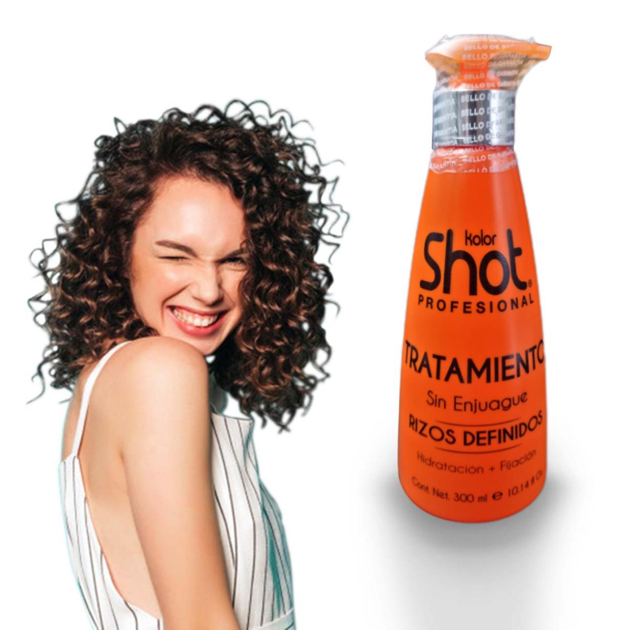 Gel para Peinar Rizos Definidos Kolor Shot Anti Frizz Sin Enjuague ...