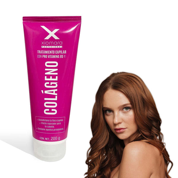 Tratamiento Colageno Para Cabello Extra Dañado Seco