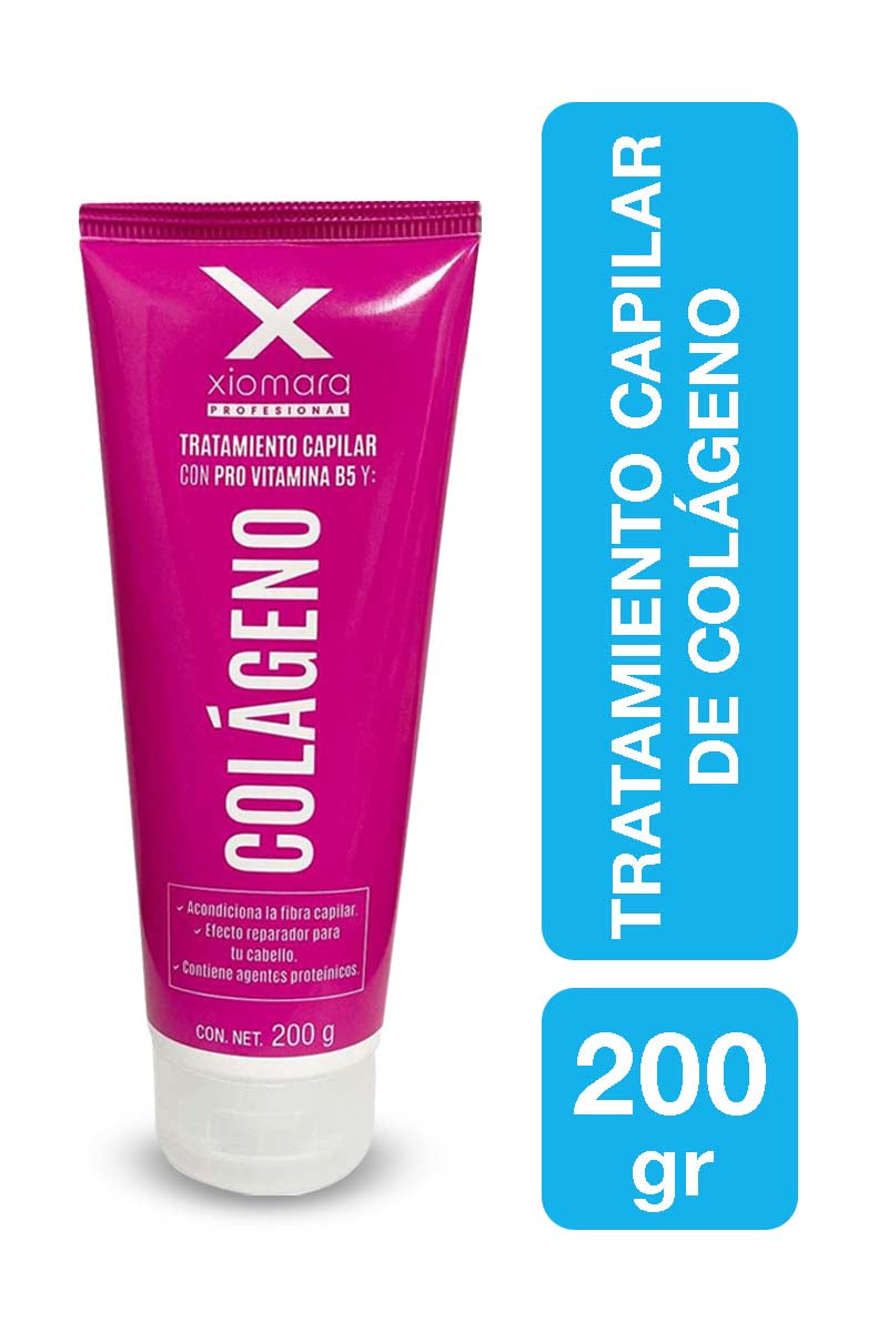 Tratamiento Colageno Para Cabello Extra Dañado Seco