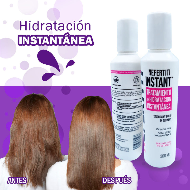 Tratamiento Para Cabello Hidratacion Instantanea Nefertiti