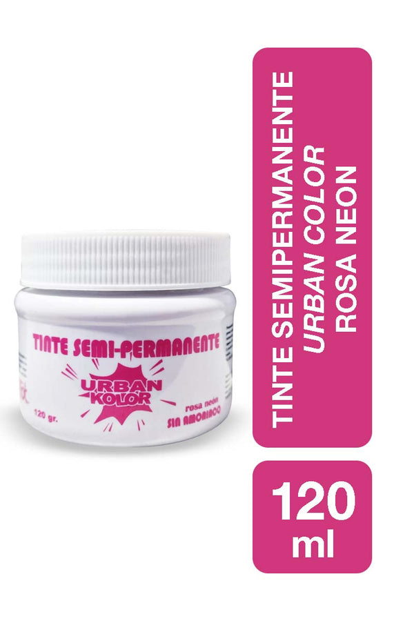 Tinte Fantasia Urban Kolor Rosa Neon Sin Amoniaco 120gr