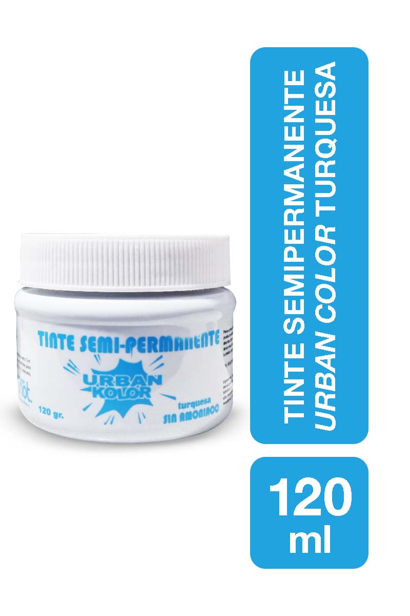 Tinte Fantasia Urban Kolor Turquesa (azul pastel) Sin Amoniaco 120gr