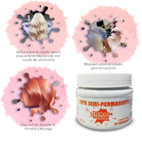 Tinte Fantasía Coral Neón Urban Kolor 120g Sin Amoniaco – Color Intenso Tipo Cobre, No Maltrata el Cabello, Ideal para Mechas, Cabello Decolorados o Tonos Vibrantes