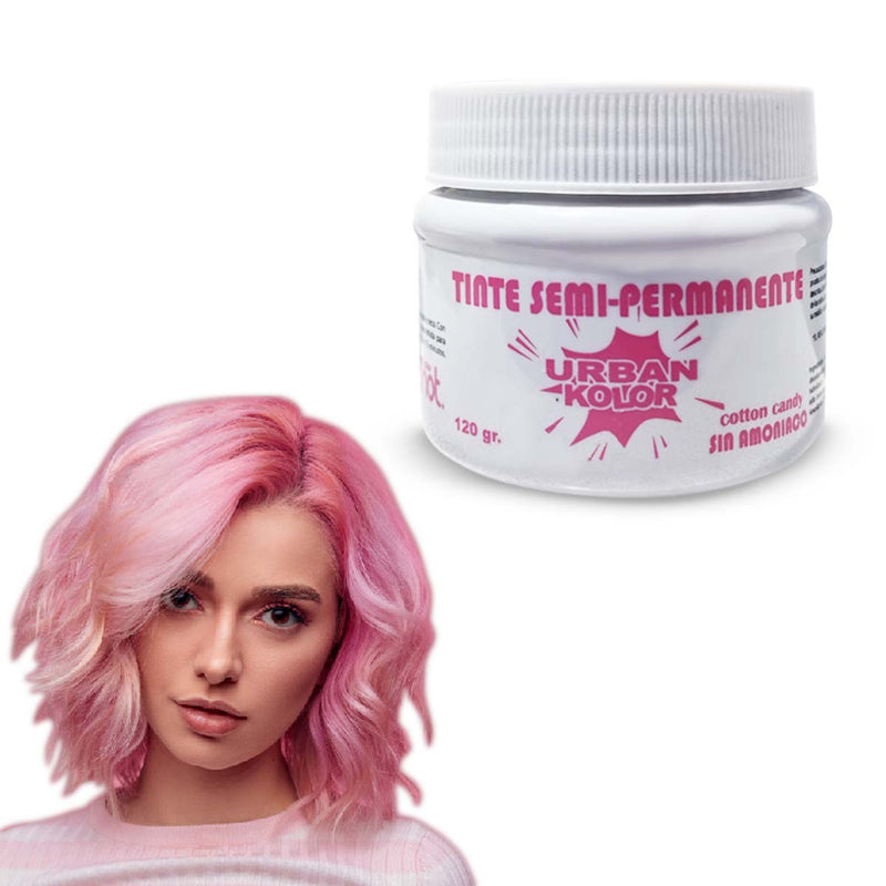 Tinte Fantasia Urban Kolor Cotton Candy (Rosa Pastel) Sin Amoniaco 120gr