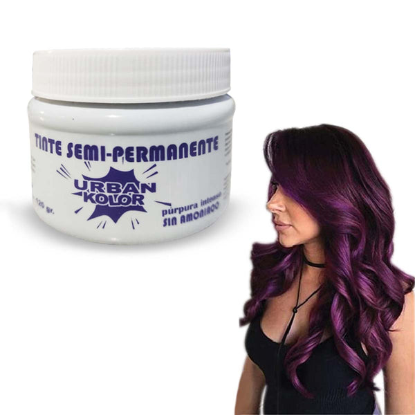 Tinte Fantasia Urban Kolor Purpura Intenso Sin Amoniaco 120gr