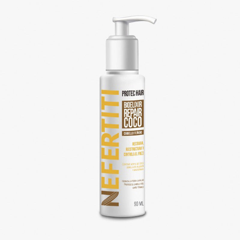 Tratamiento Para Cabello Teñido Bioelixir Coco 90ml Nefertiti