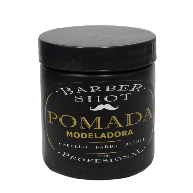Pomada Moldeadora Barber Shot Para Cabello Barba Y Biogote 150gr